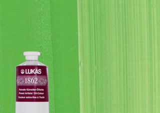 Lukas 1862 Oil Color Permanent Green Yellowish 37ml Tube - (69688)