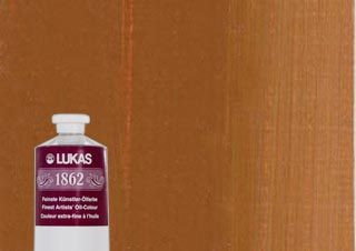 Lukas 1862 Oil Color Raw Sienna 200ml Tube - (200004080)