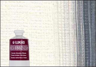 Lukas 1862 Oil Color Zinc White 200ml Tube - (200004088)