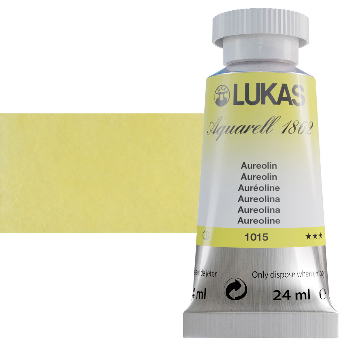 Lukas 1862 Watercolor Aureolin 24ml Tube - (69499)