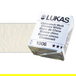 Lukas 1862 Watercolor Chinese White Half Pan - (58933)