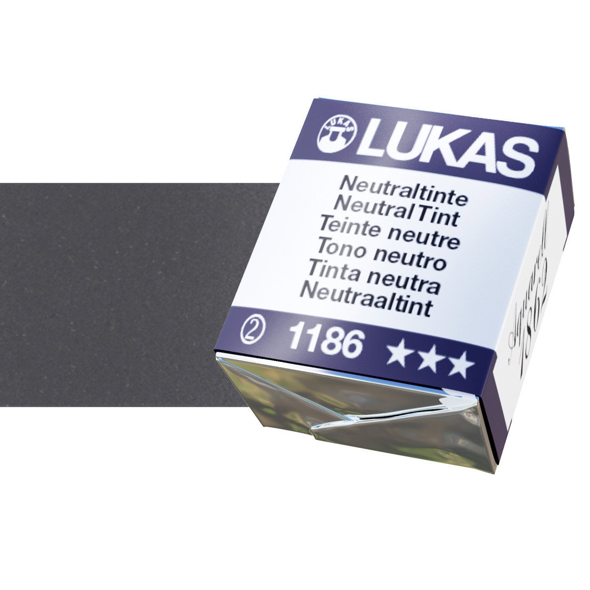 Lukas 1862 Watercolor Neutral Tint Half Pan - (69569)