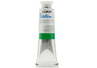 Lukas Berlin Water Mixable Oil Permanent Green Light 37ml - (200018529)