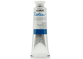 Lukas Berlin Water Mixable Oil Phthalo Blue 37ml - (200018530)