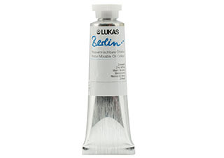 Lukas Berlin Water Mixable Oil Zinc White 37ml - (200018546)