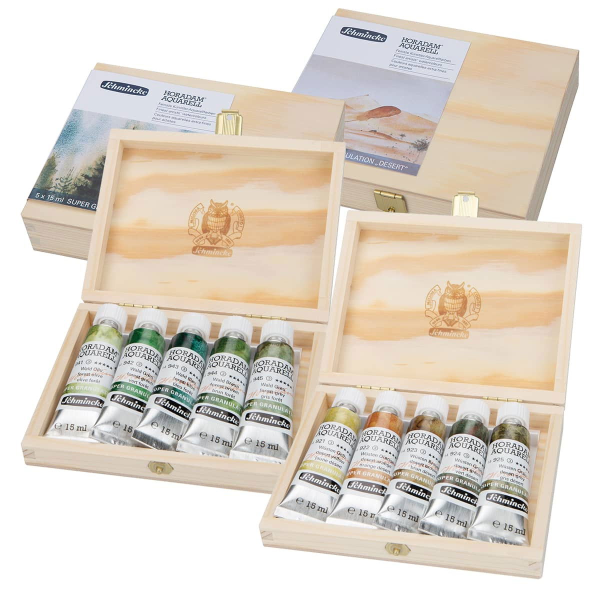 Schmincke Horadam Super Granulating Watercolor Sets
