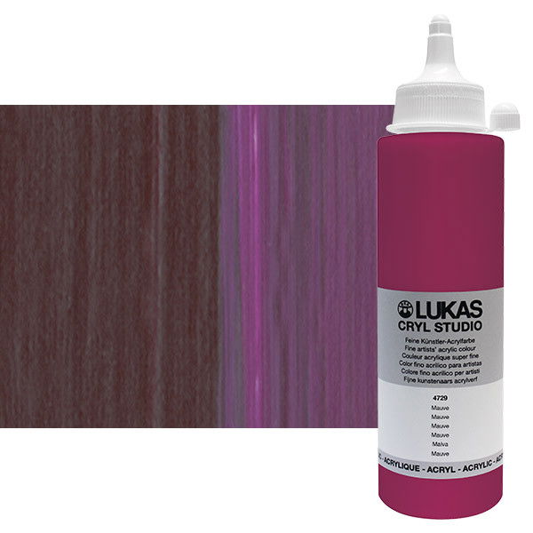 Lukas Cryl Studio Acrylic Paint 250ml Mauve - (83707)