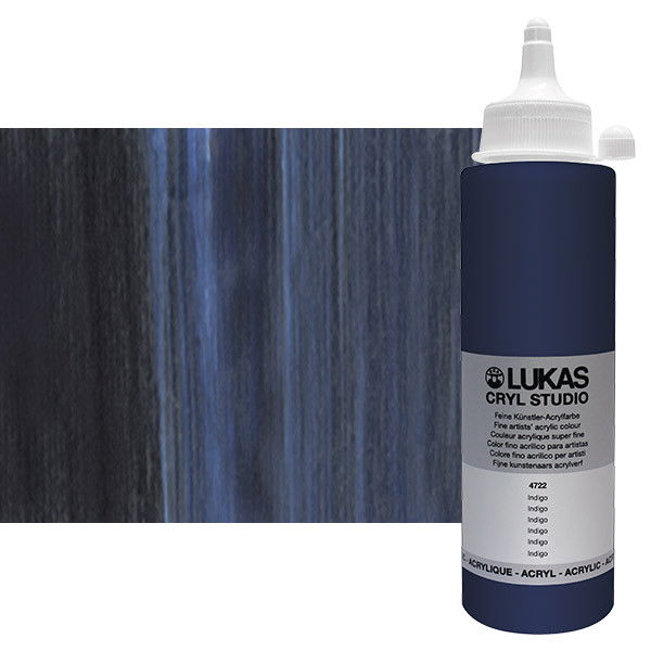 Lukas Cryl Studio Acrylic Paint 250ml Indigo - (83703)