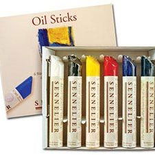 Sennelier Oil Stick Set of 6 Sennelier Oil Stick Set of 6