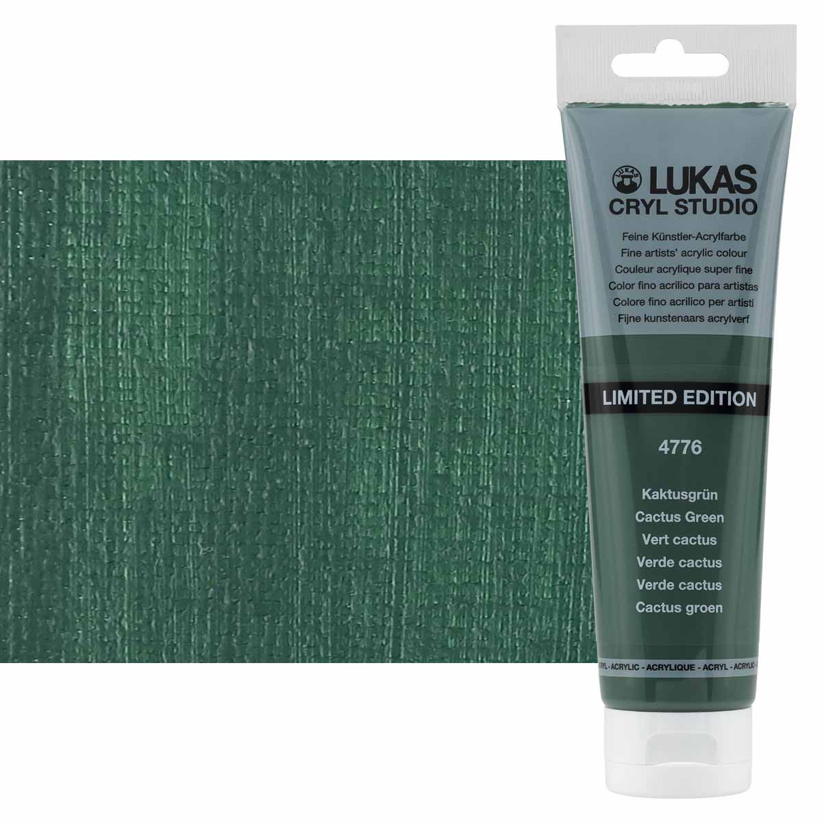 Lukas Cryl Studio Acrylic Paint Cactus Green 125ml - (200041165)
