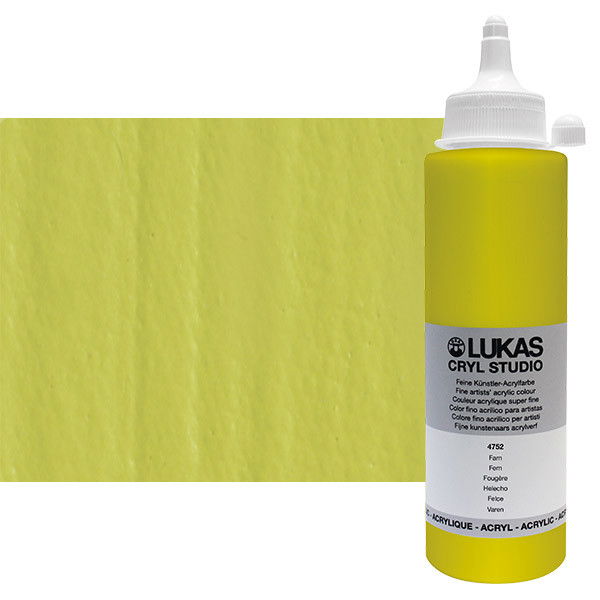 Lukas Cryl Studio Acrylic Paint Fern 250ml Bottle - (73838)