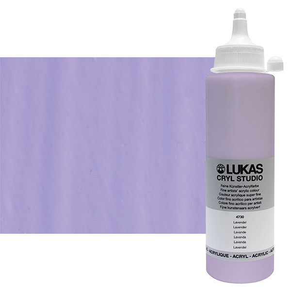 Lukas Cryl Studio Acrylic Paint Lavender 250ml Bottle - (73847)