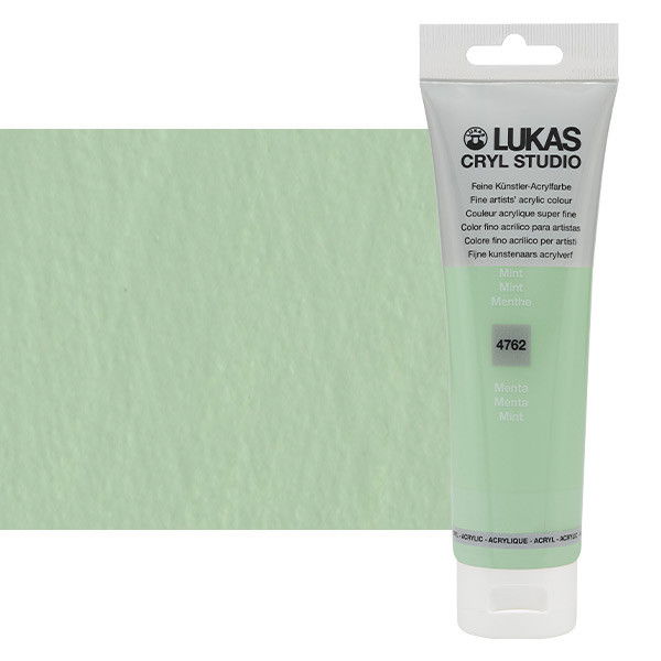 Lukas Cryl Studio Acrylic Paint Mint 125ml Tube - (200018384)