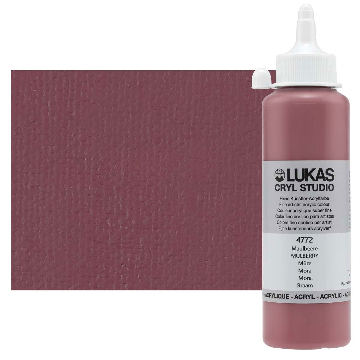 Lukas Cryl Studio Acrylic Paint Mulberry 250ml - (200041180)