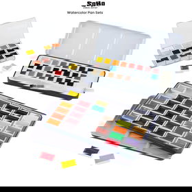 SoHo Semi-Moist Watercolor Sets