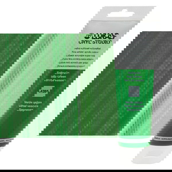 Lukas Cryl Studio Acrylic Paint Sap Green 125ml Tube - (200018356)