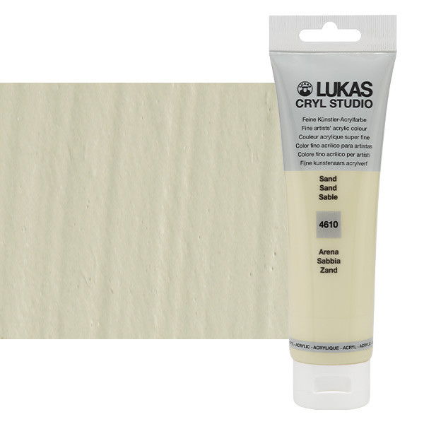 Lukas Cryl Studio Acrylic Paint Sand 125ml Tube - (200018386)
