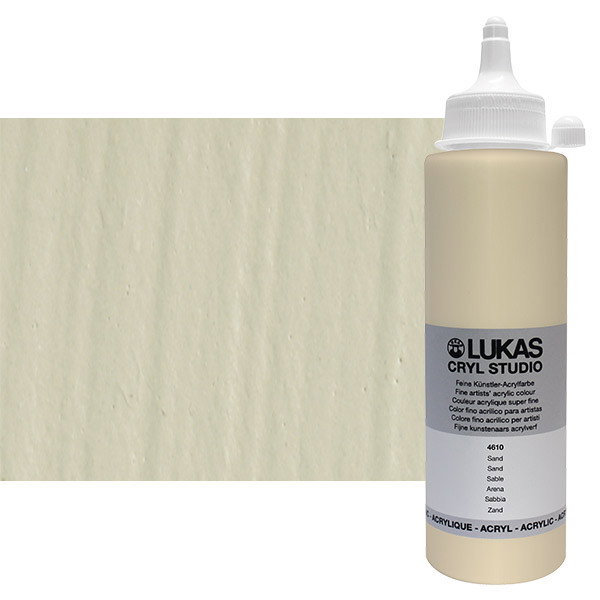 Lukas Cryl Studio Acrylic Paint Sand 250ml Bottle - (73852)