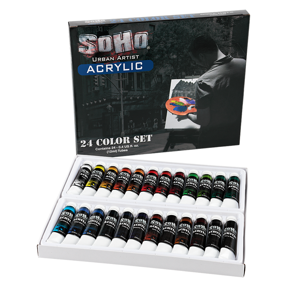 SoHo Urban Artist Acrylic Sets