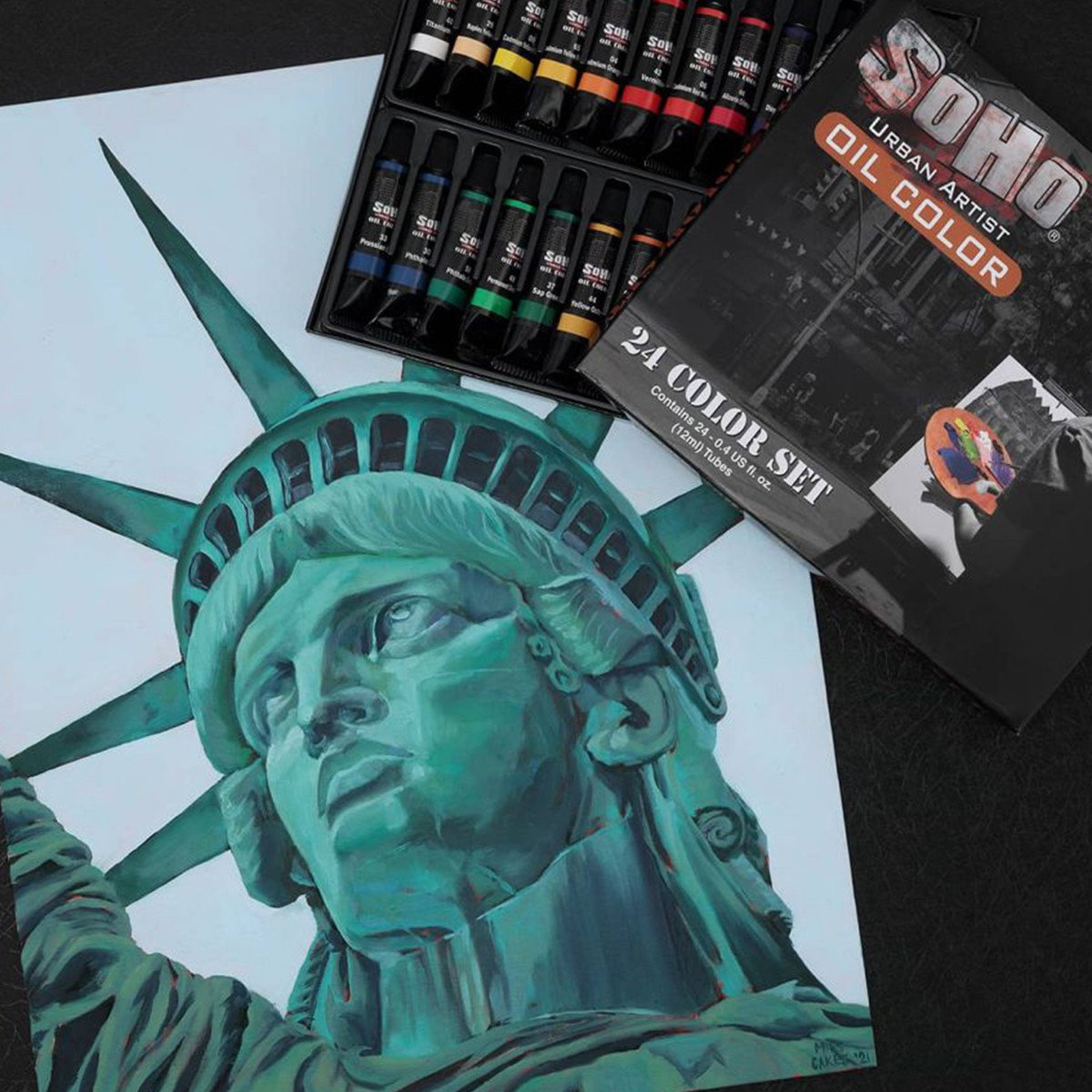 SoHo Urban Artist Oil Value Set of 24