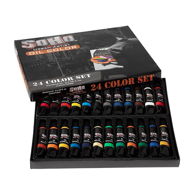 SoHo Urban Artist Oil Value Set of 24 SoHo Urban Artist Oil Value Set of 24