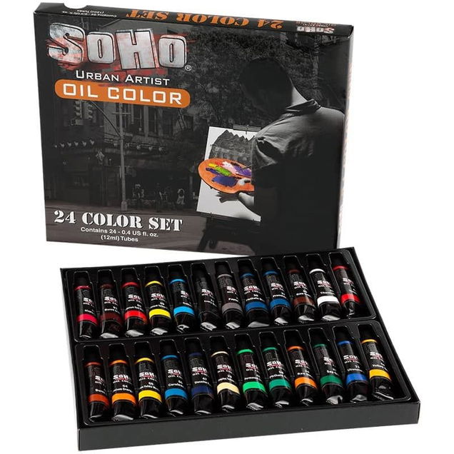SoHo Urban Artist Oil Value Set of 24 SoHo Urban Artist Oil Value Set of 24