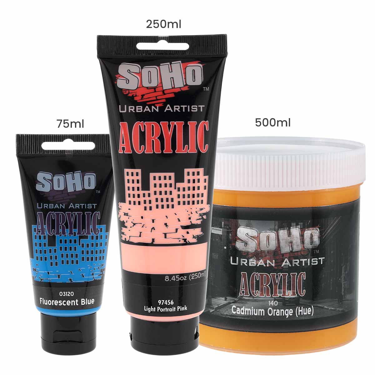 SoHo Urban Artist Acrylic Colors