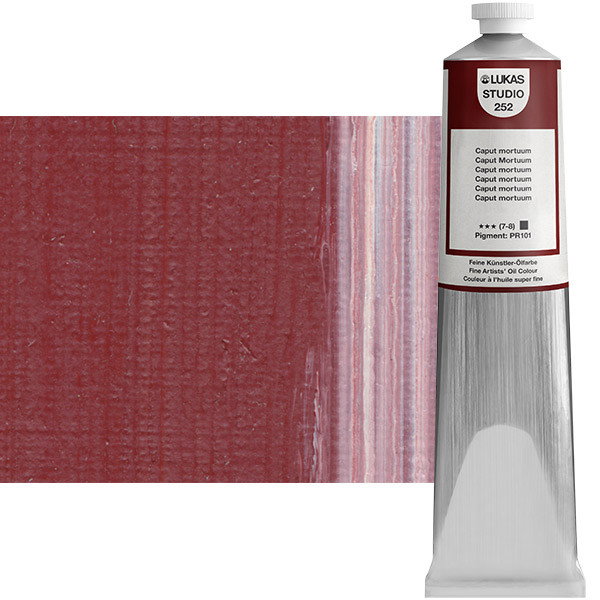 Lukas Studio Oil Color Caput Mortuum 200ml Tube - (69759)