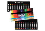 SoHo Water-Soluble Oil Stick 37 ml Set of 24 with Blender