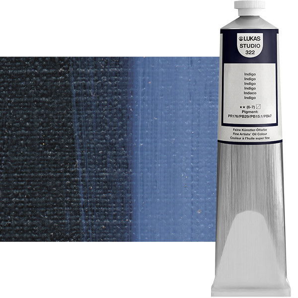 Lukas Studio Oil Color Indigo 200ml Tube - (69772)