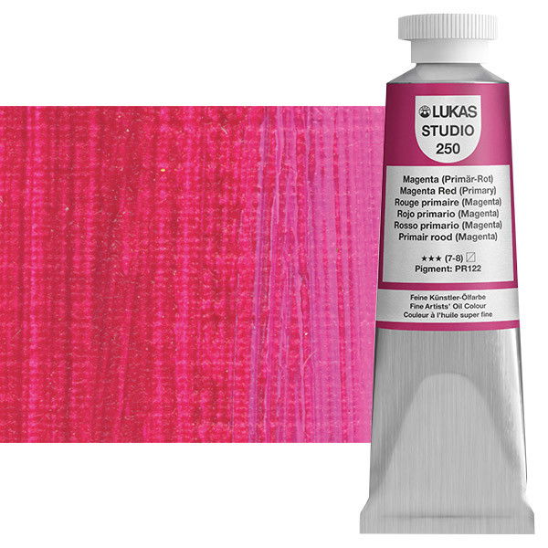Lukas Studio Oil Color Magenta Primary 37ml Tube - (69737)