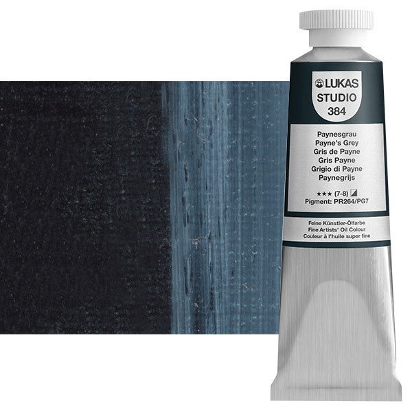 Lukas Studio Oil Color Paynes Grey 37ml Tube - (69739)