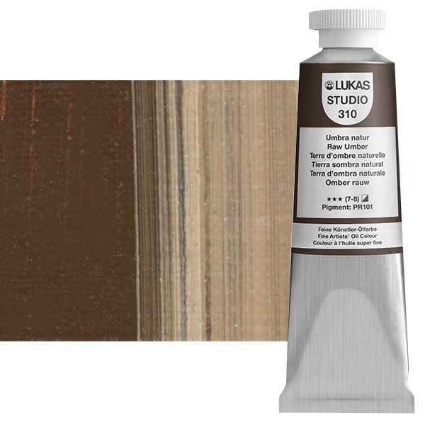 Lukas Studio Oil Color Raw Umber 37ml Tube - (69742)