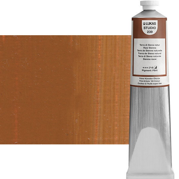 Lukas Studio Oil Color Raw Sienna 200ml Tube - (69785)