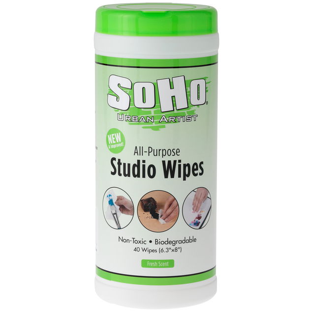 SoHo Urban Artist Wipes 40 Count - (87123) SoHo Urban Artist Wipes 40 Count - (87123)