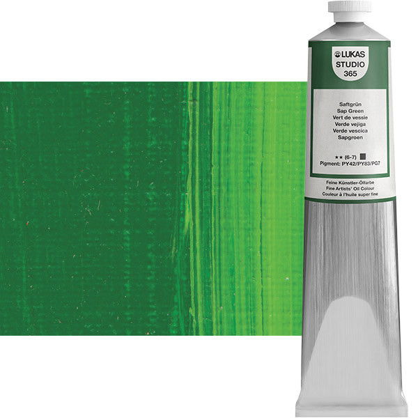 Lukas Studio Oil Color Sap Green 200ml Tube - (69787)