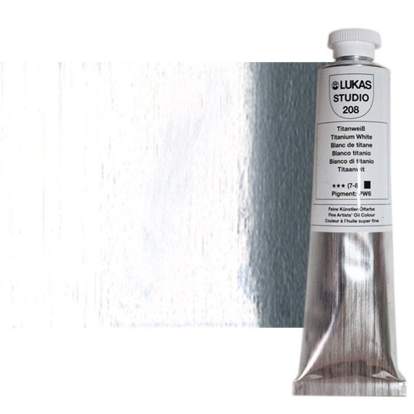 Lukas Studio Oil Color Titanium White 37ml Tube - (58285)
