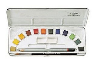 Lukas Studio Watercolor Half Pan Set