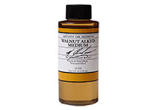 M Graham Artists Walnut Alkyd Medium 8 oz.