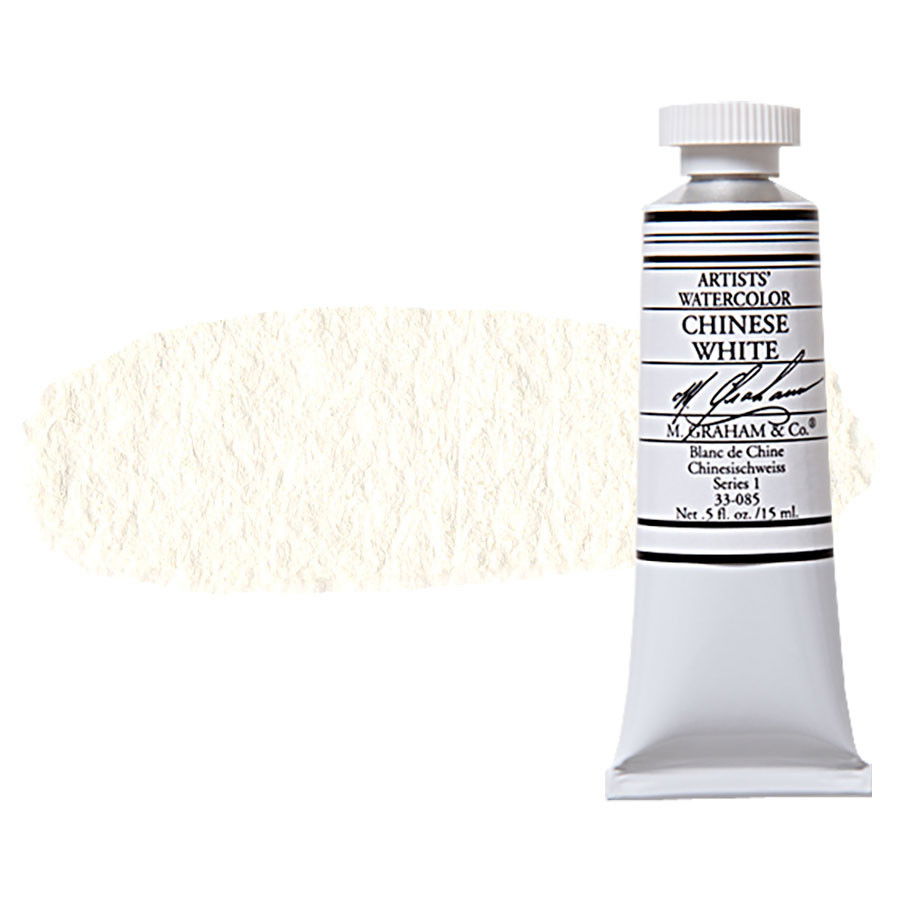 M Graham Watercolor 15ml Tube Chinese White - (200017932)