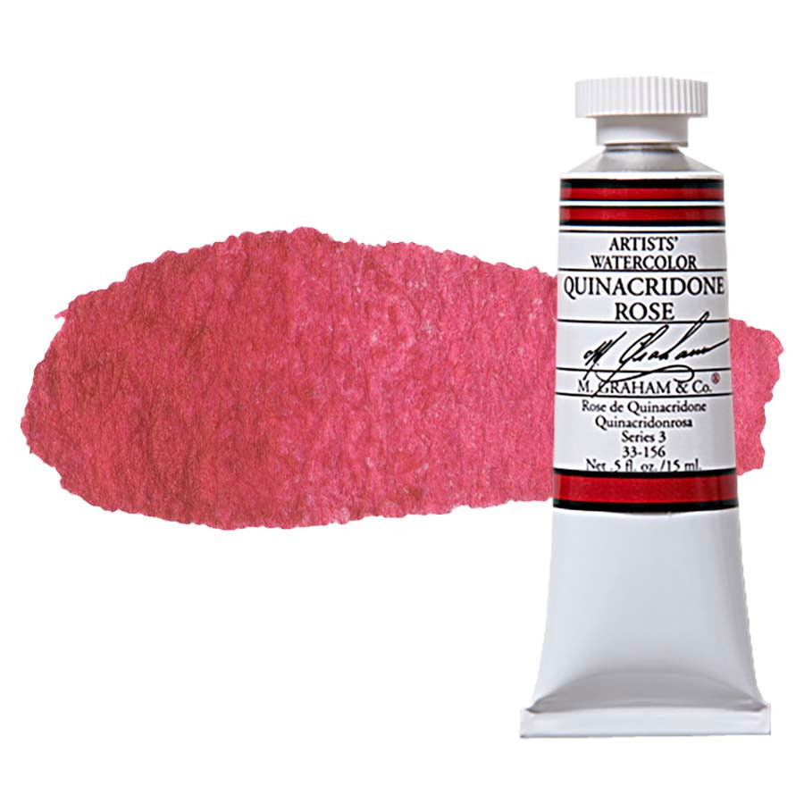 M Graham Watercolor 15ml Tube Quinacridone Rose - (200017965)