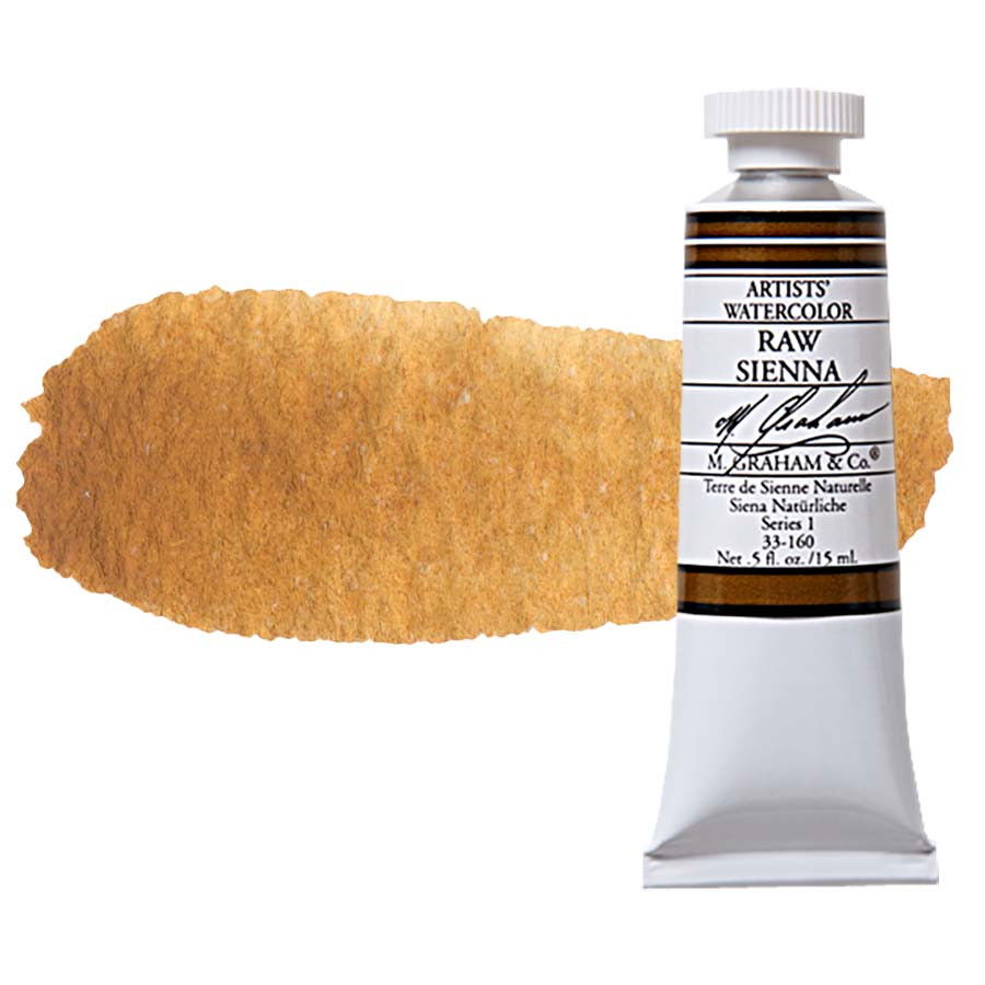 M Graham Watercolor 15ml Tube Raw Sienna - (200017968)