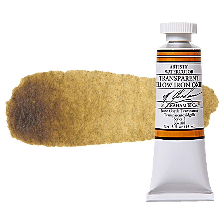M Graham Watercolor 15ml Tube Transparent Yellow Iron Oxide - (200017977)