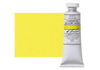 M. Graham Artists' Gouache 15ml Cadmium Yellow Light - (200030194)