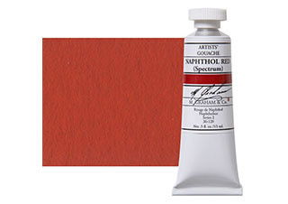 M. Graham Artists' Gouache 15ml Naphthol Red Spectrum - (200030203)