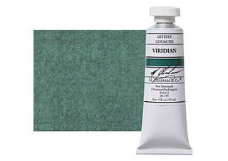 M. Graham Artists' Gouache 15ml Viridian - (200030218)