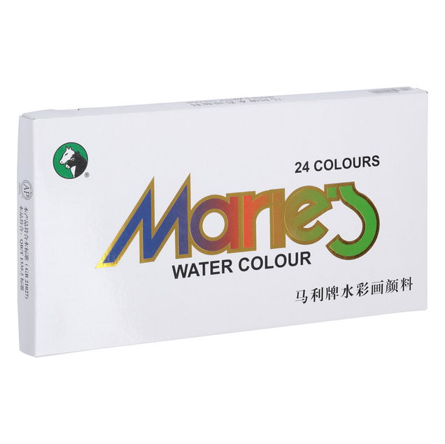 Maries Extra-Fine Watercolor Set of 24 Colors 12ml Tubes - (200035607) Maries Extra-Fine Watercolor Set of 24 Colors 12ml Tubes - (200035607)