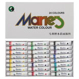 Maries Extra-Fine Watercolor Set of 24 Colors 12ml Tubes - (200035607)