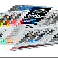 Winsor & Newton Artisan Water Mixable Oil Color Studio Set of 10 Winsor & Newton Artisan Water Mixable Oil Color Studio Set of 10