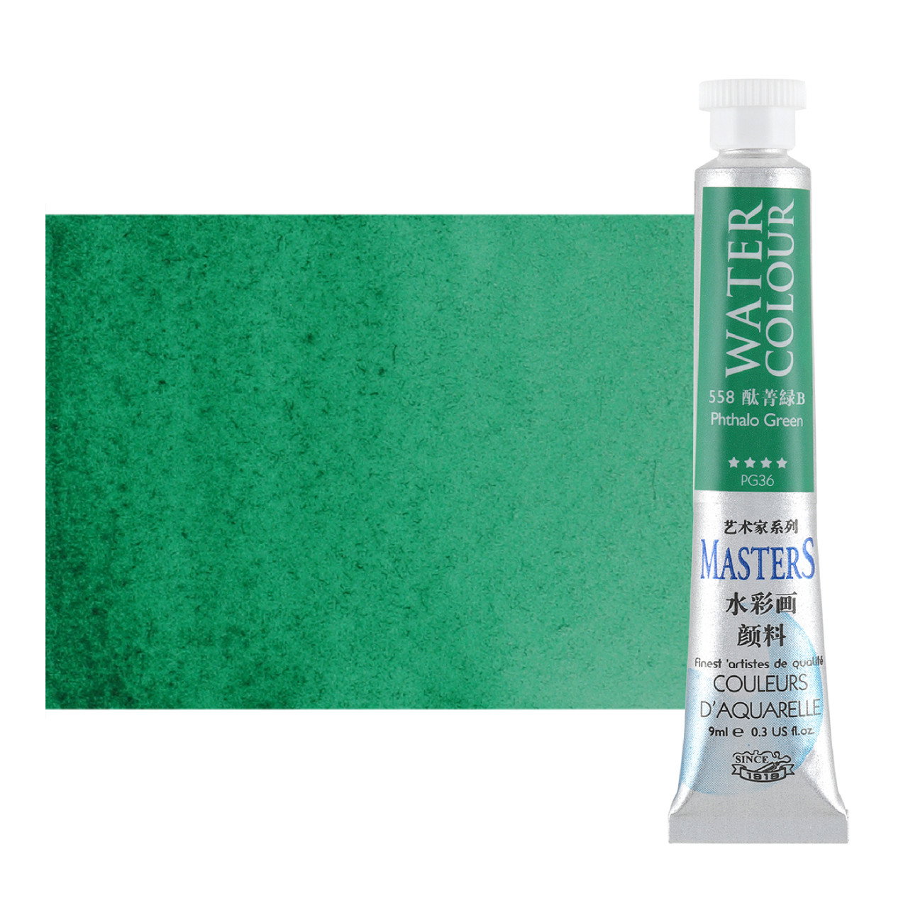 Maries Master Quality Watercolor 9 ml Phthalo Green - (90880)